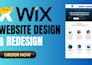 wix studio website design redesign wix booking website